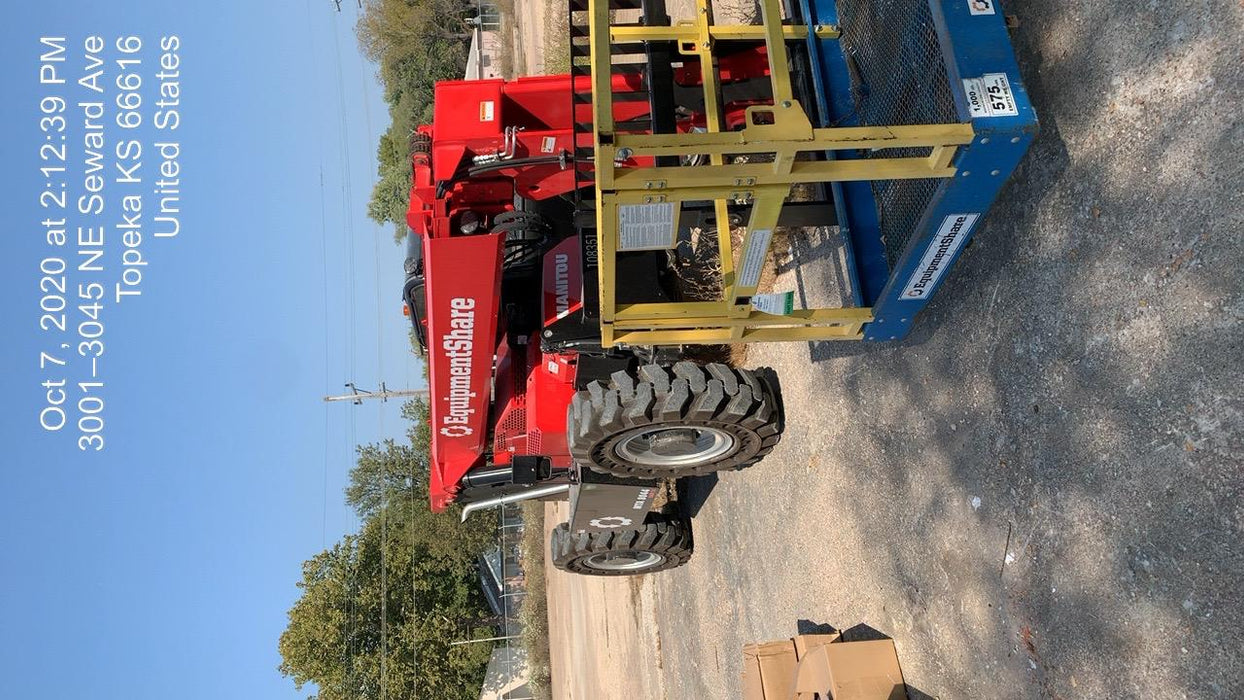 2020 Manitou MTA8044 Cab/Heat/Air, Solid Tires, Work Lights, Beacon, Aux Hydraulics, Back up Alarm, Lifting Eye, Mirrors, ES Keypad