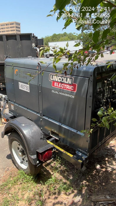 2021 Lincoln Electric Dual Maverick 200/200X Ready Pak 3 (includes trailer, cable rack, fender light kit)