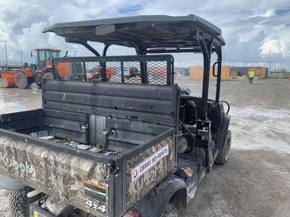 2020 Kubota RTV-X1140 CAMO, CANOPY, STROBE, BACK UP ALARM, WINDSHIELD, FIRE EXT
