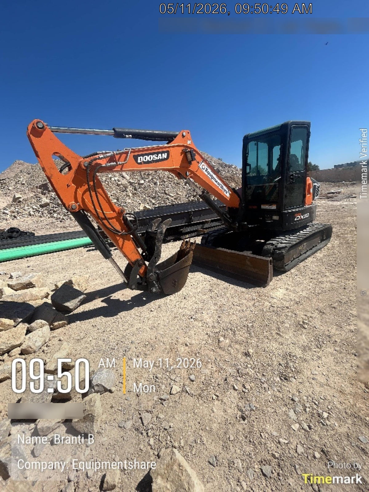 2020 DOOSAN DX50-5