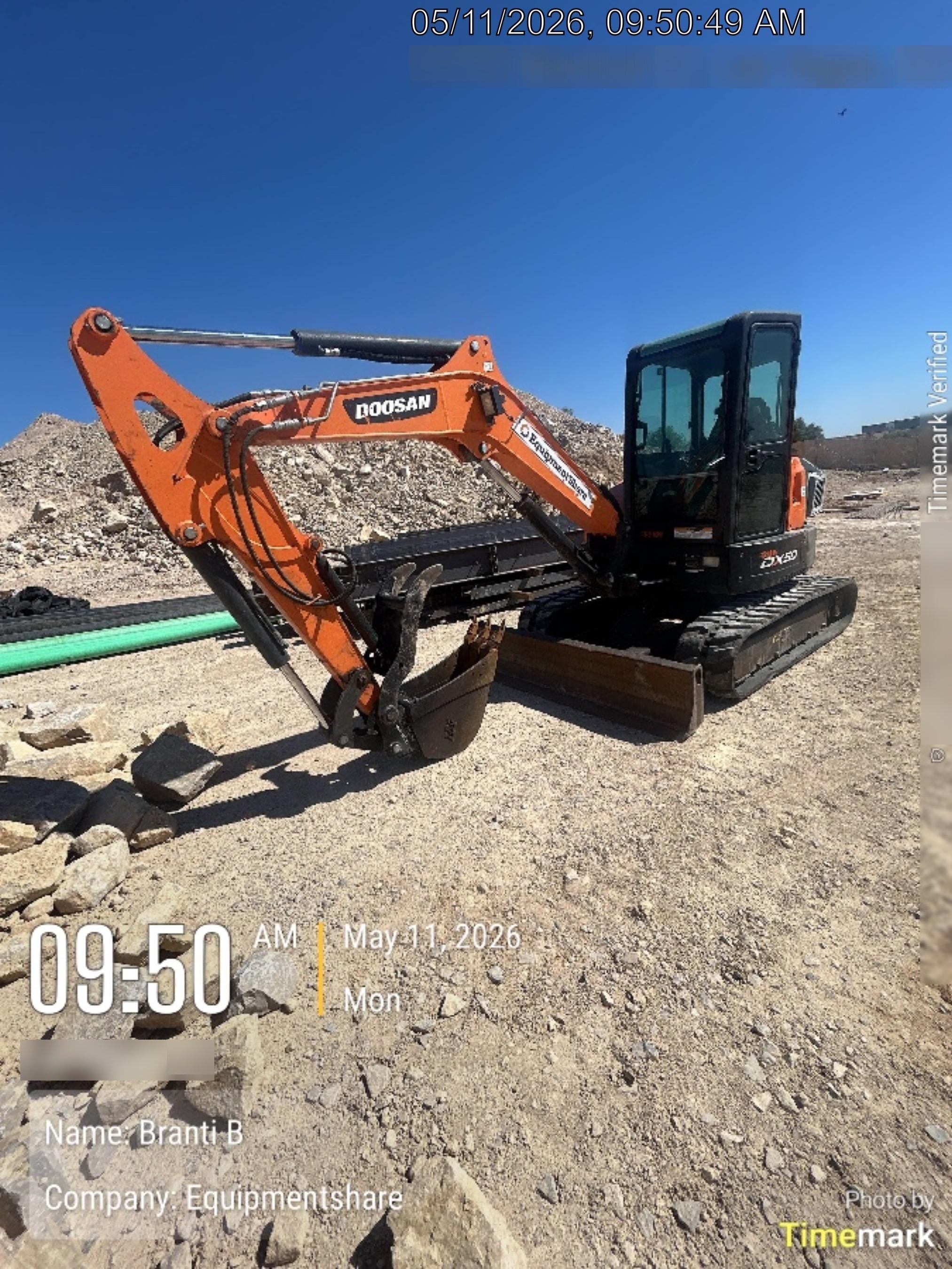 2020 DOOSAN DX50-5