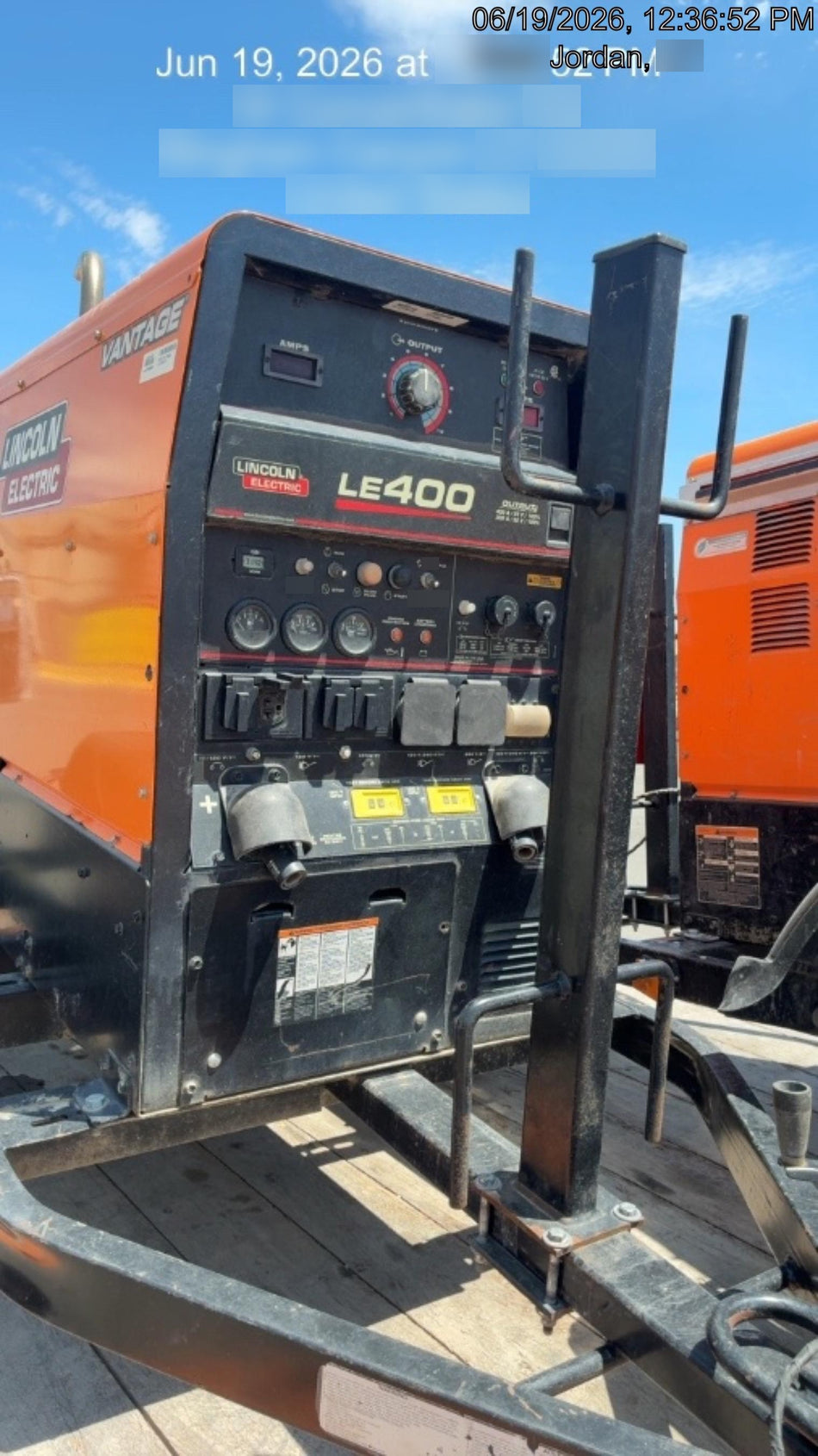 2021 Lincoln Electric Vantage 322 VANTAGE 322 READY-PAK 3