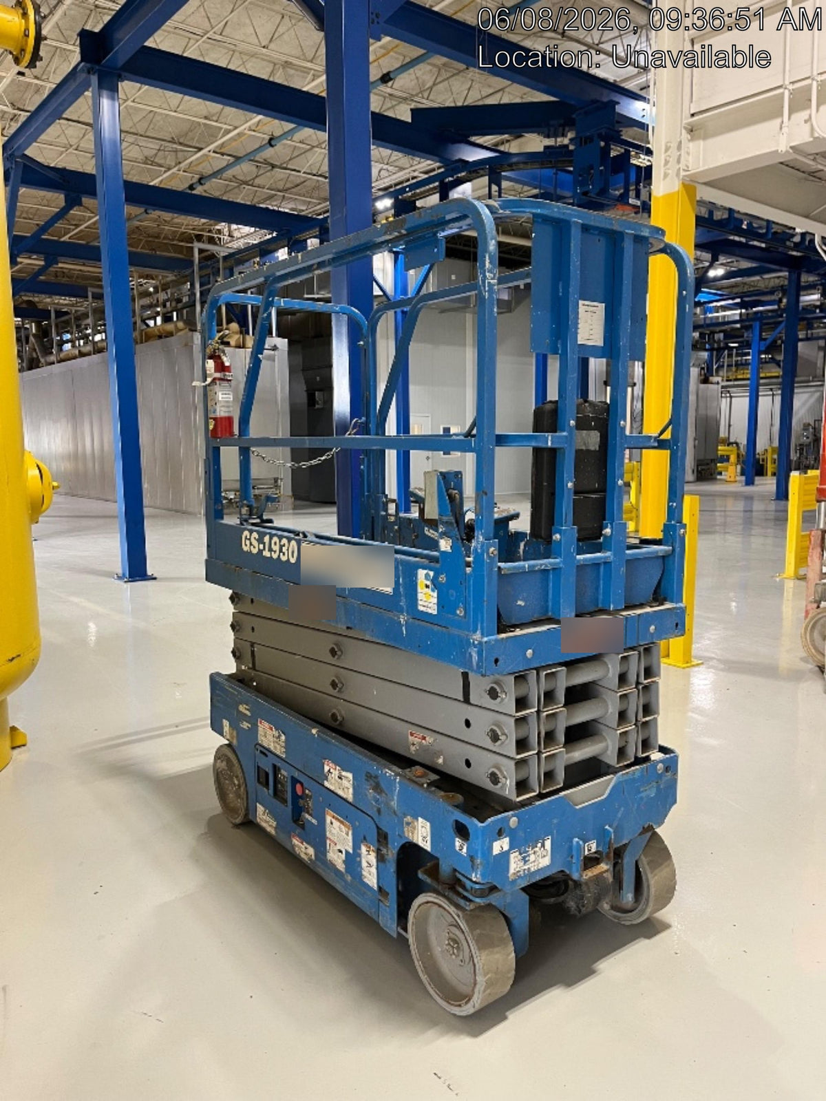2019 Genie GS-1930 Fixed Rails with Chain Entry