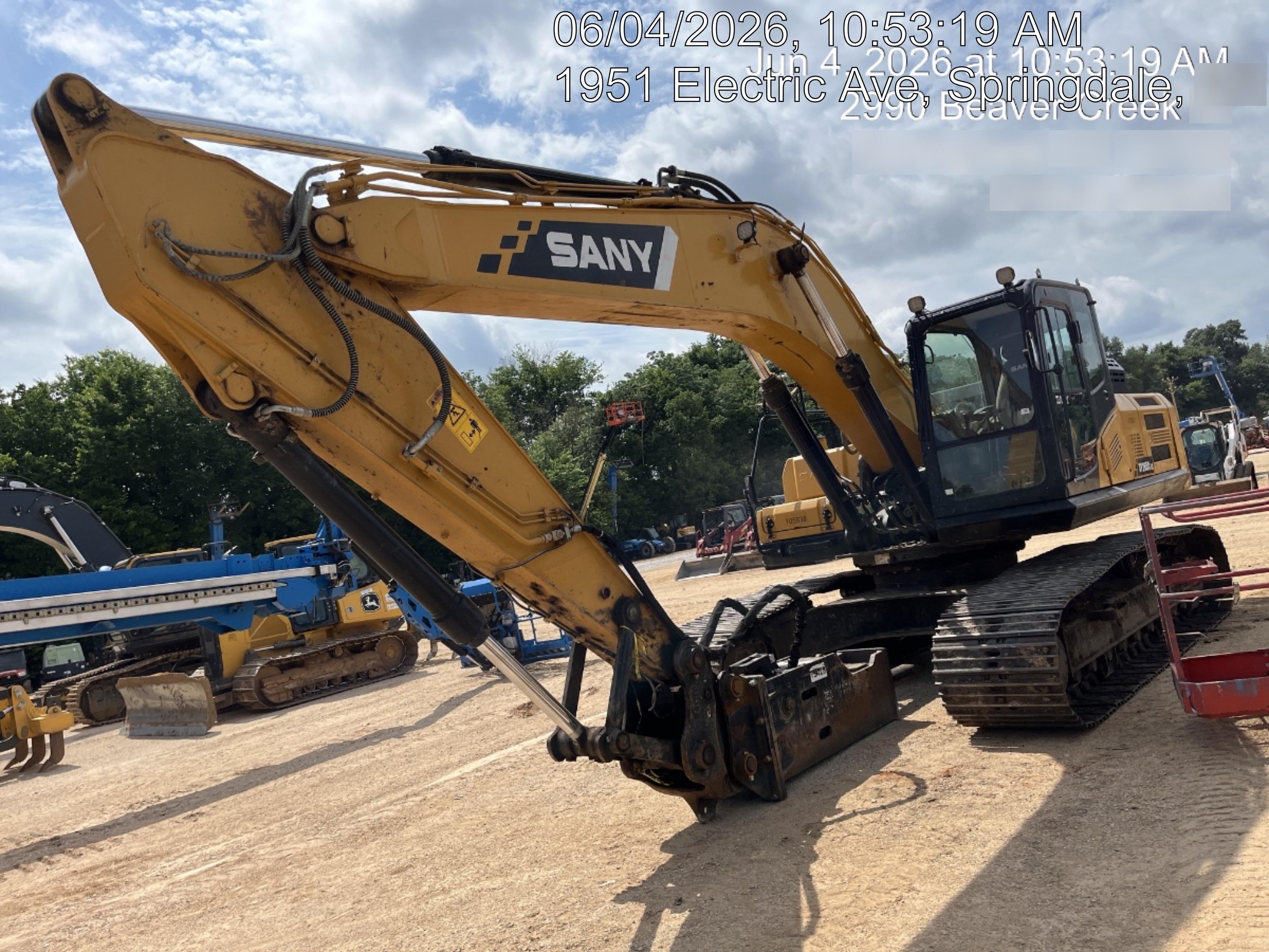 2020 SANY SY265C LC
