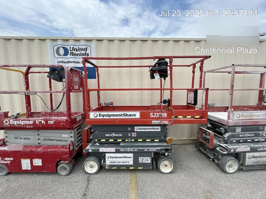 2019 Skyjack SJIII-3219 Standard w/Trojan Batteries