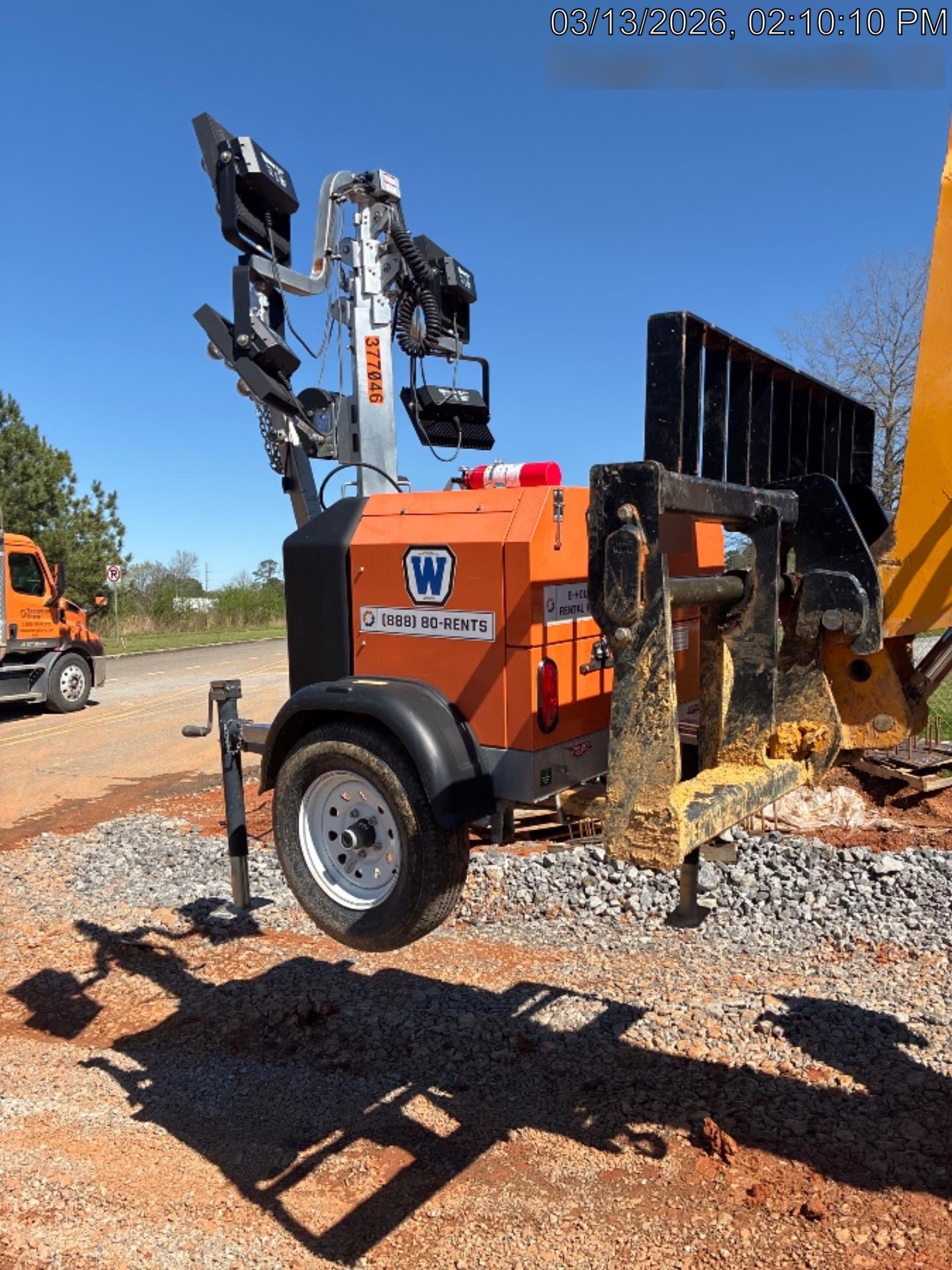 2023 Wanco WLTT-4MM4K Diesel, Deep Sea Controller, Shore Power Plug, Auto Start, (4) 350W LED Floodlights, 4kW Generator, 60 Gal Fuel Tank, 2" Ball, T3