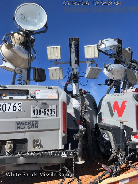 2019 Wacker Neuson LTV6K-MH Power mast, 1100W MH