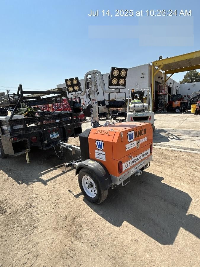 2024 Wanco WLTT-4MM4K Diesel, Deep Sea Controller, Shore Power Plug, Auto Start, (4) 350W LED Floodlights, 4kW Generator, 60 Gal Fuel Tank, 2" Ball, T3