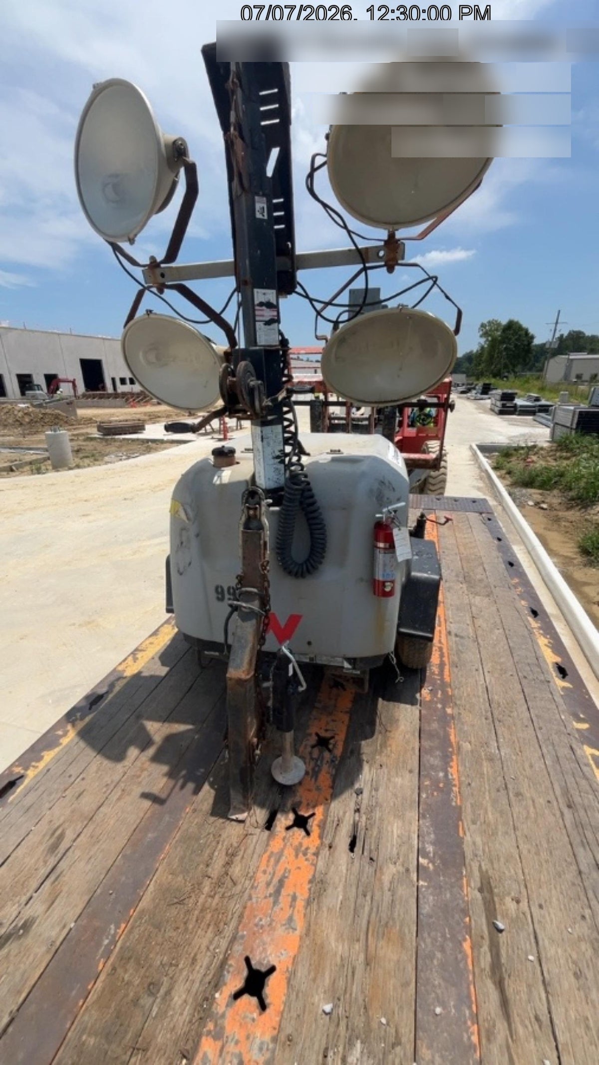 Wacker Neuson LTV6K-MH Wacker Neuson LTV6K Towable Light Tower
