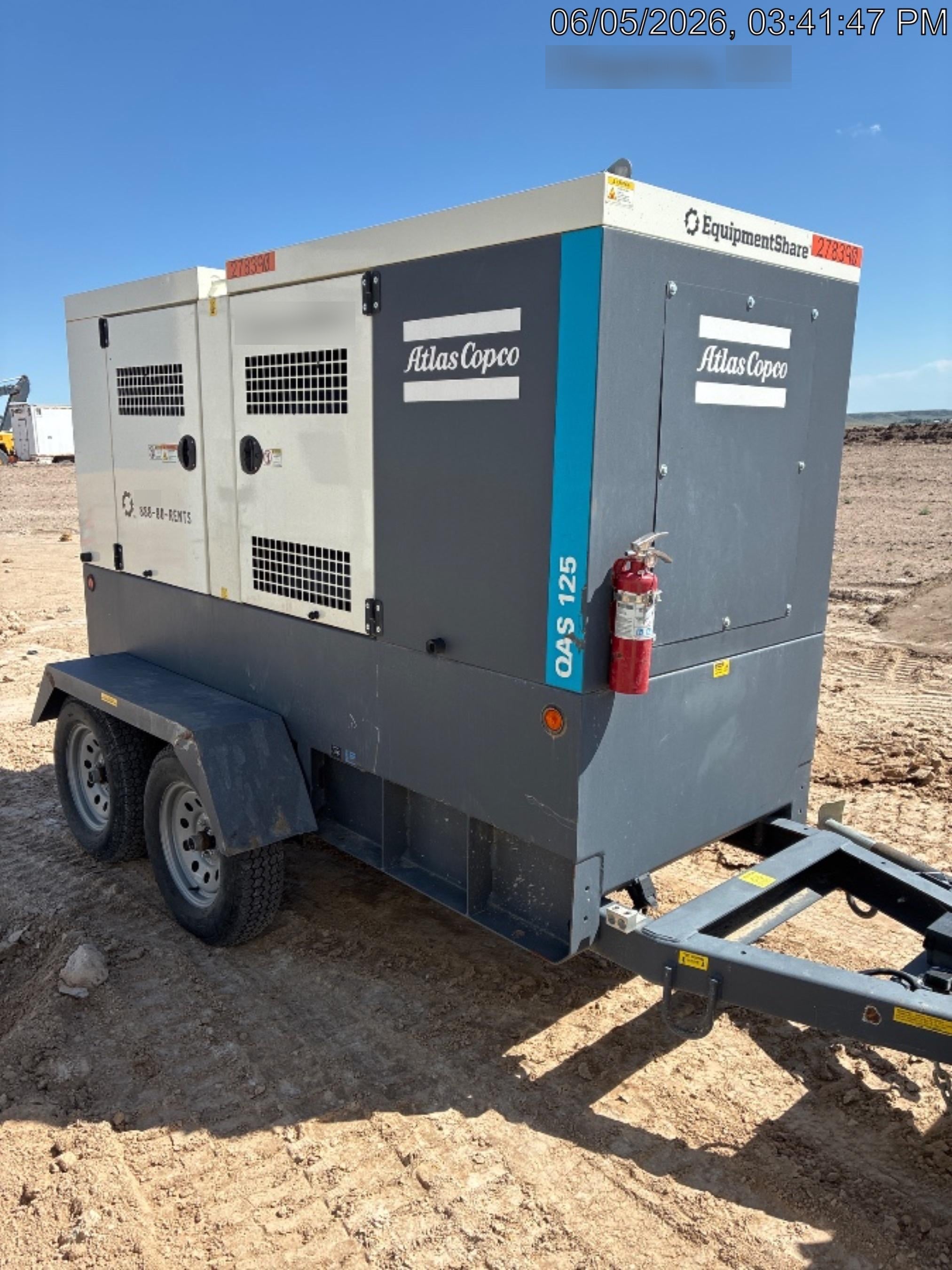 2022 ATLAS COPCO QAS 125