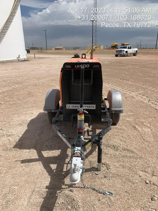 2022 Lincoln Electric LE400 Kubota V1505, Trlr, Cable Rack, Light Kit, ES Decals, T3