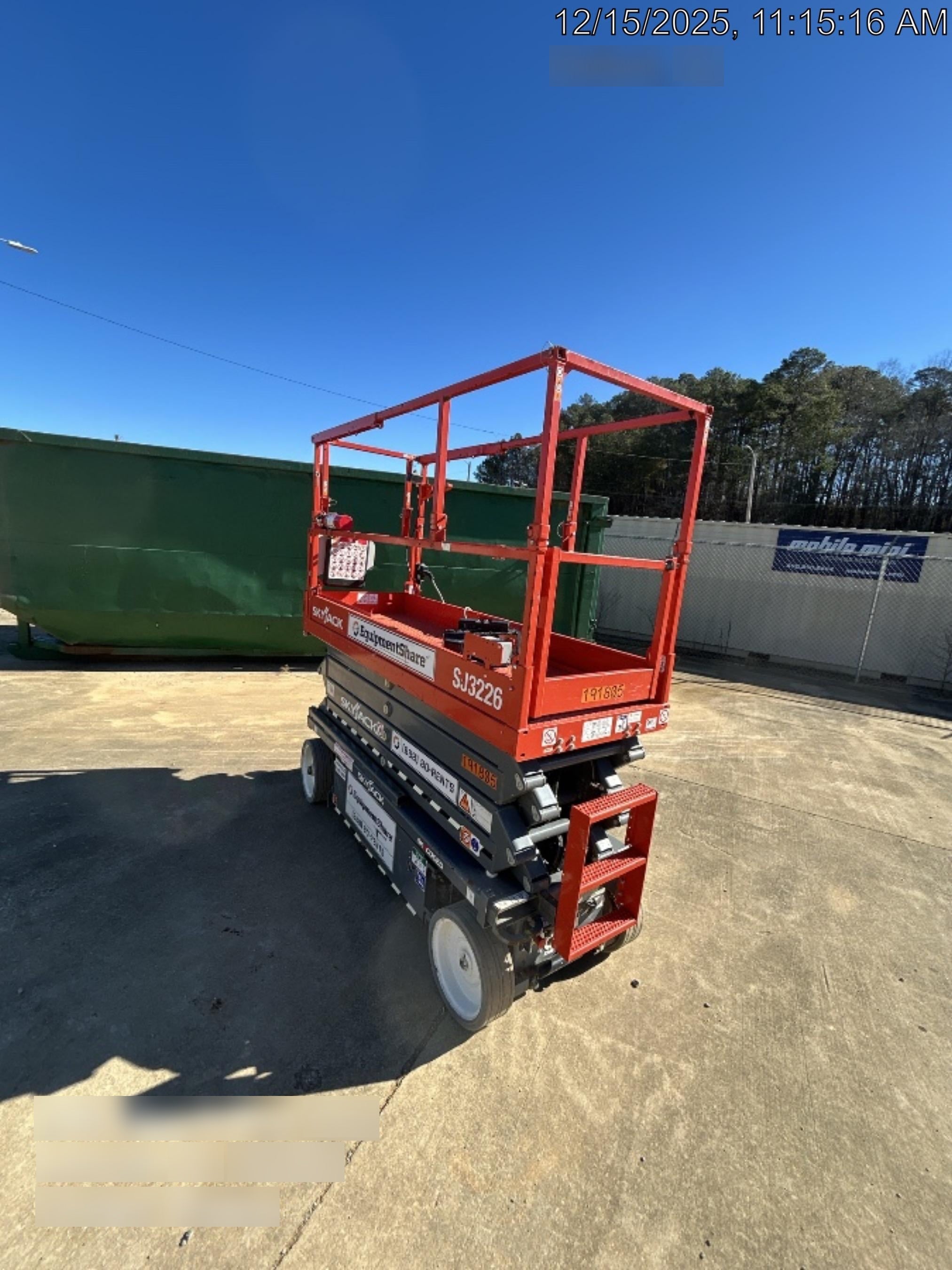 2021 SKYJACK SJ3226