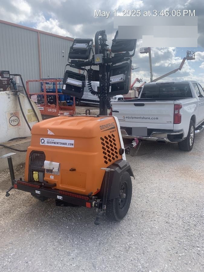 2023 Generac MLT2 Diesel, Flex Switch 120V Input, Powerzone Controller, (4) 320W LED Lights, 4kW Generator, 39.9 Gal Fuel Tank, 2" Ball, T3