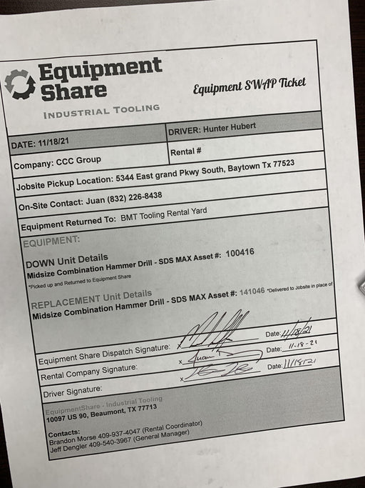2021 DEWALT DCH614X2