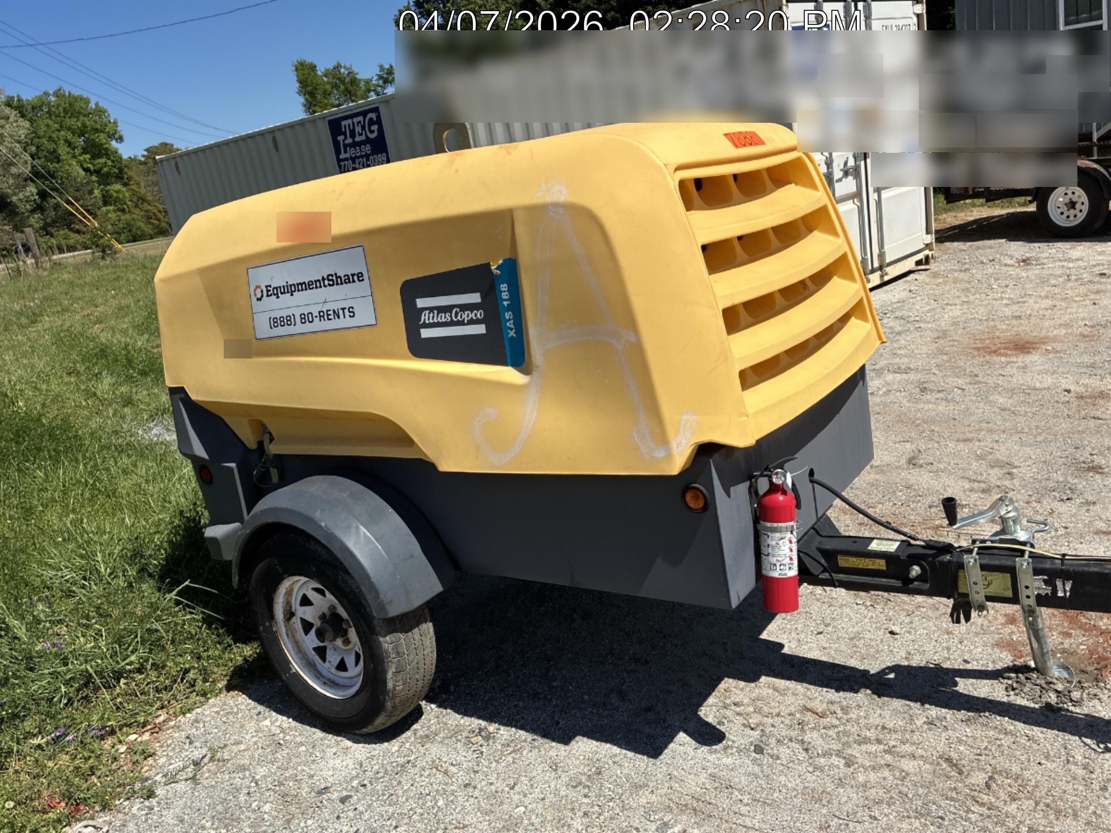 2020 ATLAS COPCO XAS188