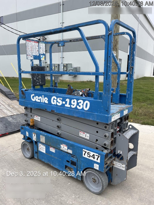 2018 GENIE GS-1930