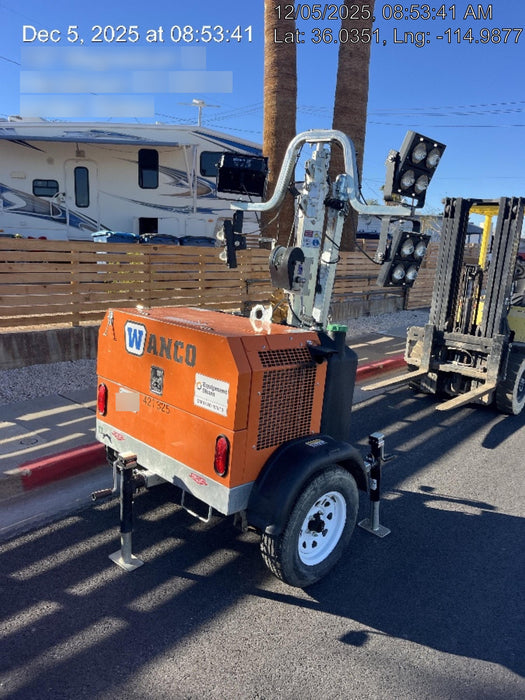2024 Wanco WLTT-4MM4K Diesel, Deep Sea Controller, Shore Power Plug, Auto Start, (4) 350W LED Floodlights, 4kW Generator, 60 Gal Fuel Tank, 2" Ball, T3