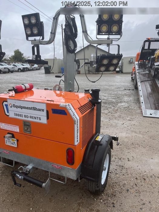 2024 Wanco WLTT-4MM4K Diesel, Deep Sea Controller, Shore Power Plug, Auto Start, (4) 350W LED Floodlights, 4kW Generator, 60 Gal Fuel Tank, 2" Ball, T3