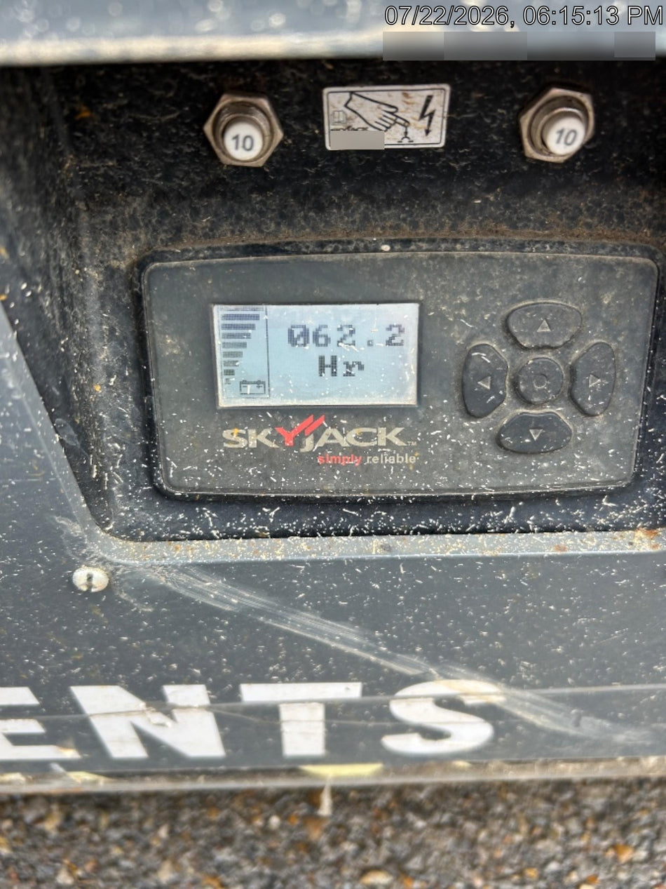 2024 Skyjack SJ3219 Electric Drive, Sld NM Tires, DBcns, RFRails, Power to Platform, T3 + Access Control