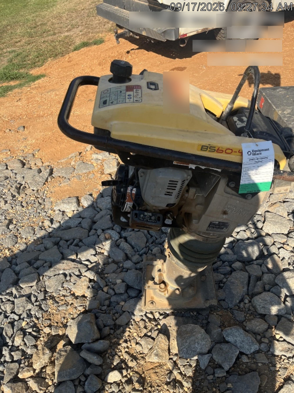 2019 WACKER NEUSON BS60-4As