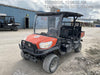 2021 Kubota RTV-X1140W-H Plastic Canopy, Windshield Acrylic Clear, LED Strobe Light, Wire Harness Kit, Back up Alarm