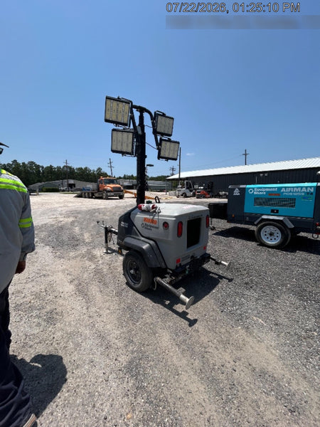 2024 Wacker Neuson LTT4 Diesel, Kohler KDW702, Deep Sea Controller, Auto Start, LED 320W, Bypass Outlet, T3