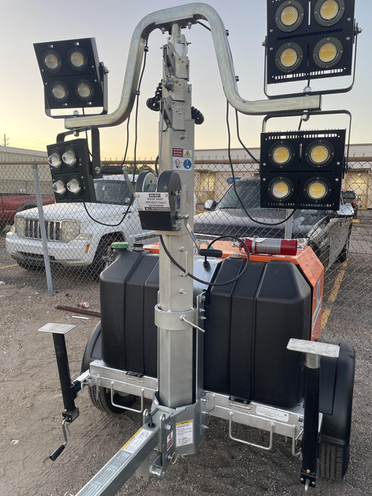 2024 Wanco WLTT-4MM4K Diesel, Deep Sea Controller, Shore Power Plug, Auto Start, (4) 350W LED Floodlights, 4kW Generator, 60 Gal Fuel Tank, 2" Ball, T3