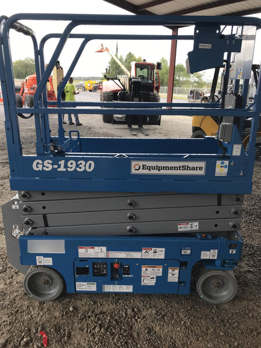 2019 Genie GS-1930 Fixed Rails with Chain Entry