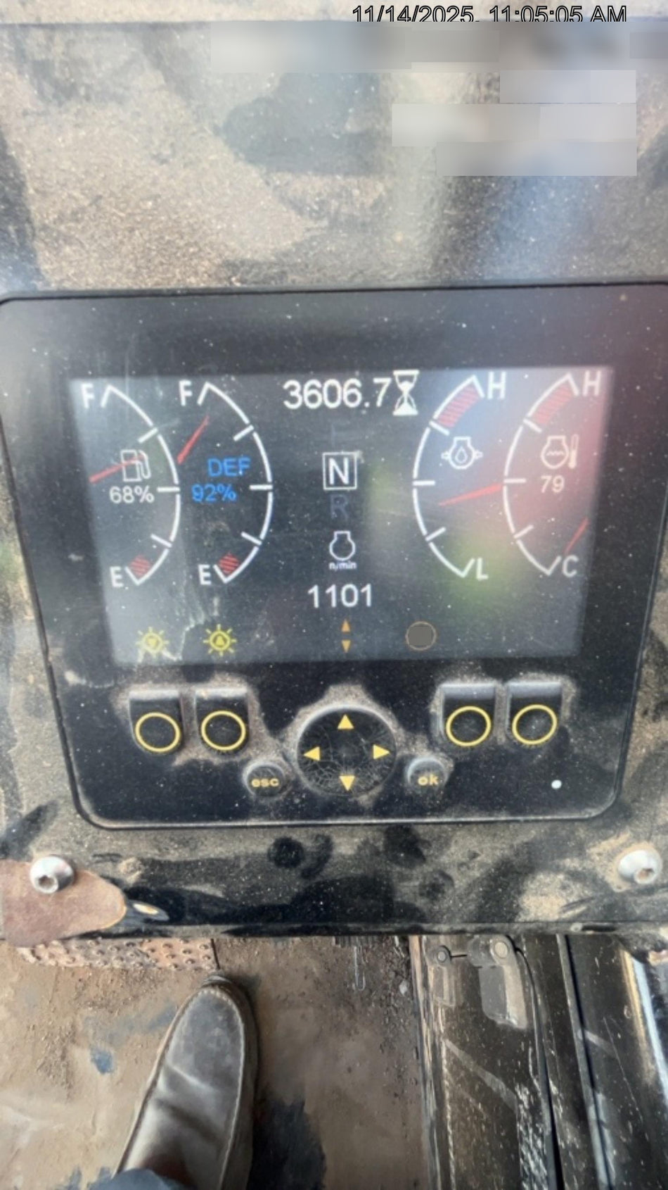 2019 Manitou MTA10055 Cab/Heat/Air, 120 HP, Sol
