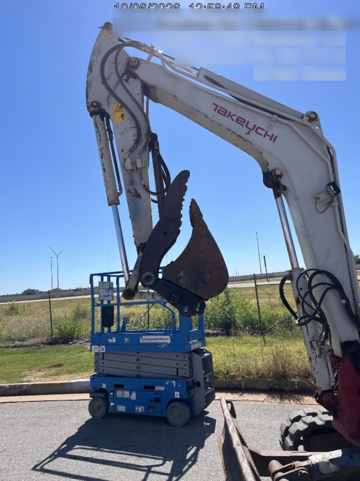 2019 Takeuchi TB260 Takeuchi TB260 Canopy w/Rubber Tracks, Auxiliary Hydraulics, Standard Blade, Manual QC