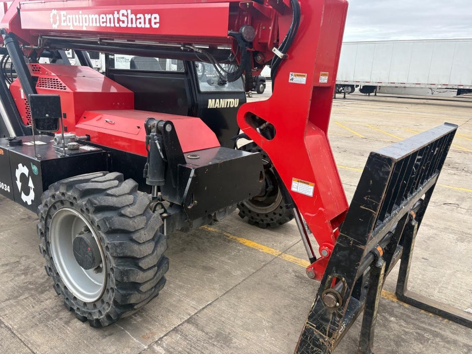 2020 Manitou MTA6034 Cab/Heat/Air, Solid Tires, Work Lights, Beacon, Aux Hydraulics, Back up Alarm, Mirrors, ES Keypad