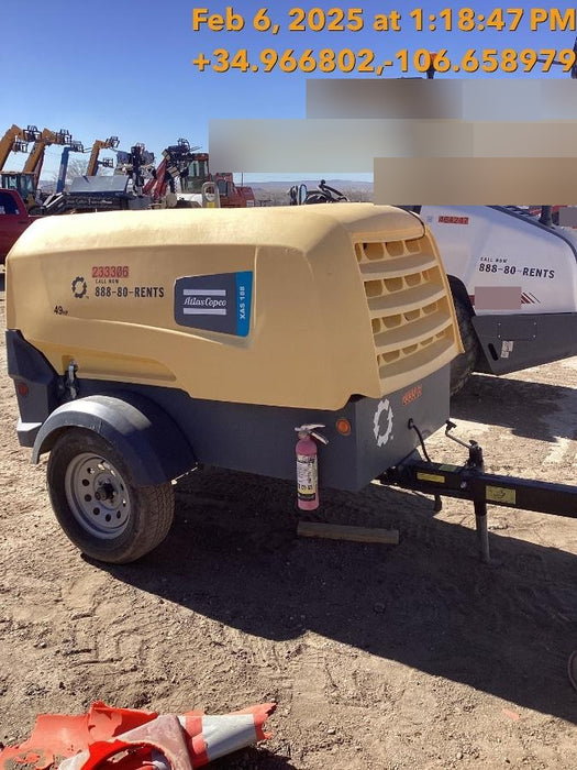 2022 ATLAS COPCO XAS188 CWK