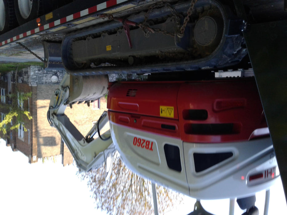 2019 Takeuchi TB260 Takeuchi TB260 Canopy w/Rubber Tracks, Auxiliary Hydraulics, Standard Blade, Manual QC