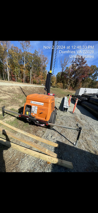 2023 Generac MLT2 Diesel, Flex Switch 120V Input, Powerzone Controller, (4) 320W LED Lights, 4kW Generator, 39.9 Gal Fuel Tank, 2" Ball, T3