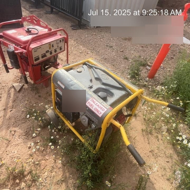 2018 Wacker Neuson GP6600A Wacker Neuson GP6600A Portable Generator, 6 kW
