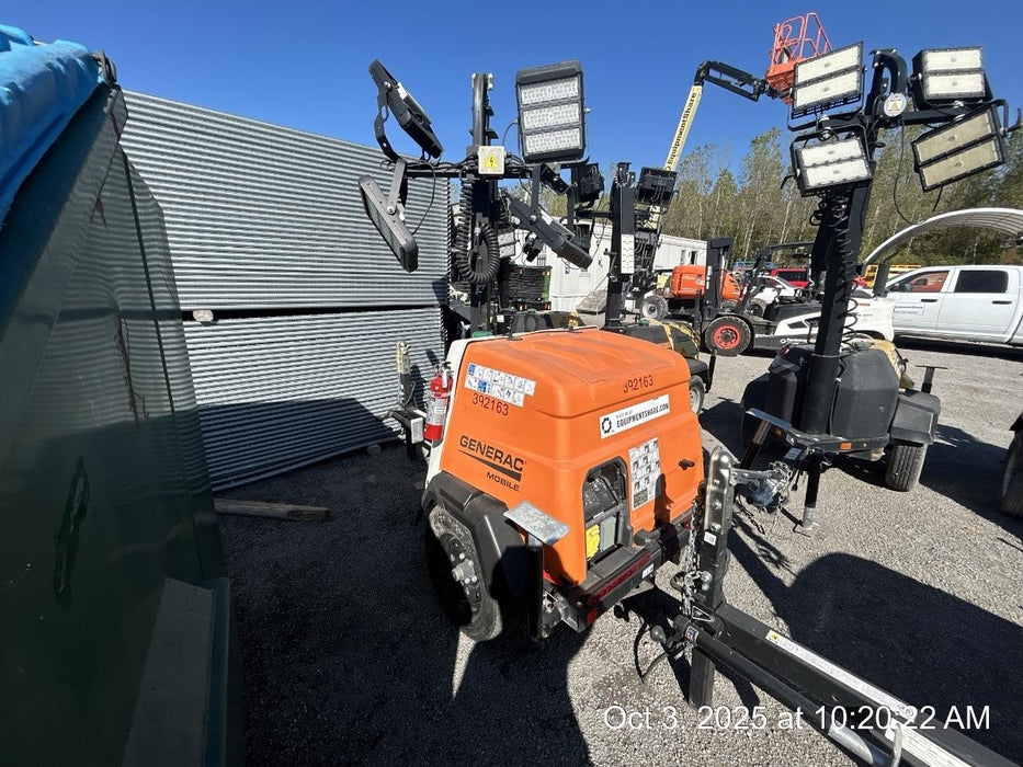 2024 Generac MLT2 Diesel, Flex Switch 120V Input, Powerzone Controller, 
(4) 320W LED Lights, 4kW Generator, 39.9 Gal Fuel Tank, 2" Ball, T3