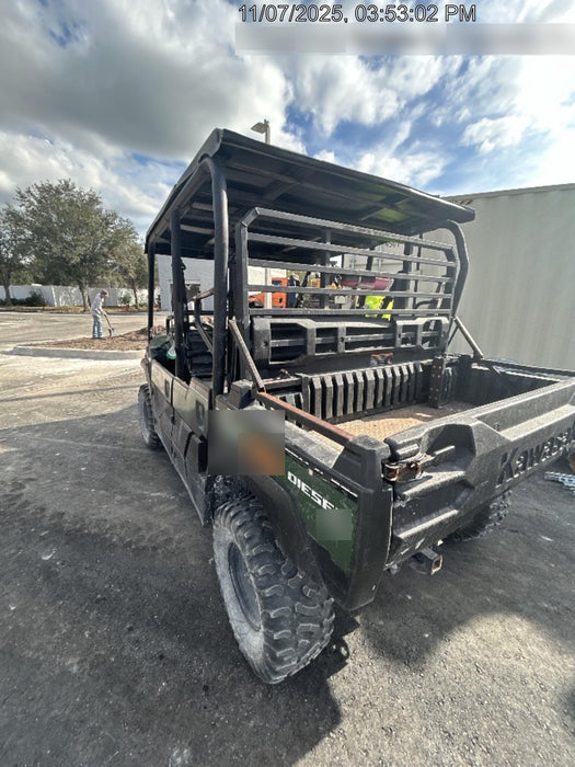 2019 Kawasaki Mule PRO-DXT Standard Options, Backup Alarm, Beacon, Plastic Hard Top, Poly Windshield, Horn Kit