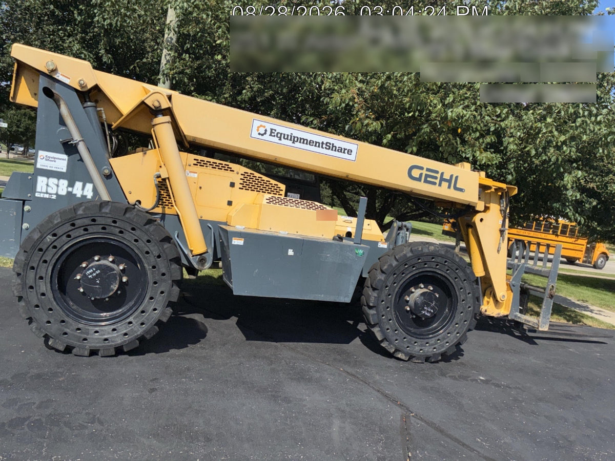 2016 Gehl RS8-44 Standard Rental Specs