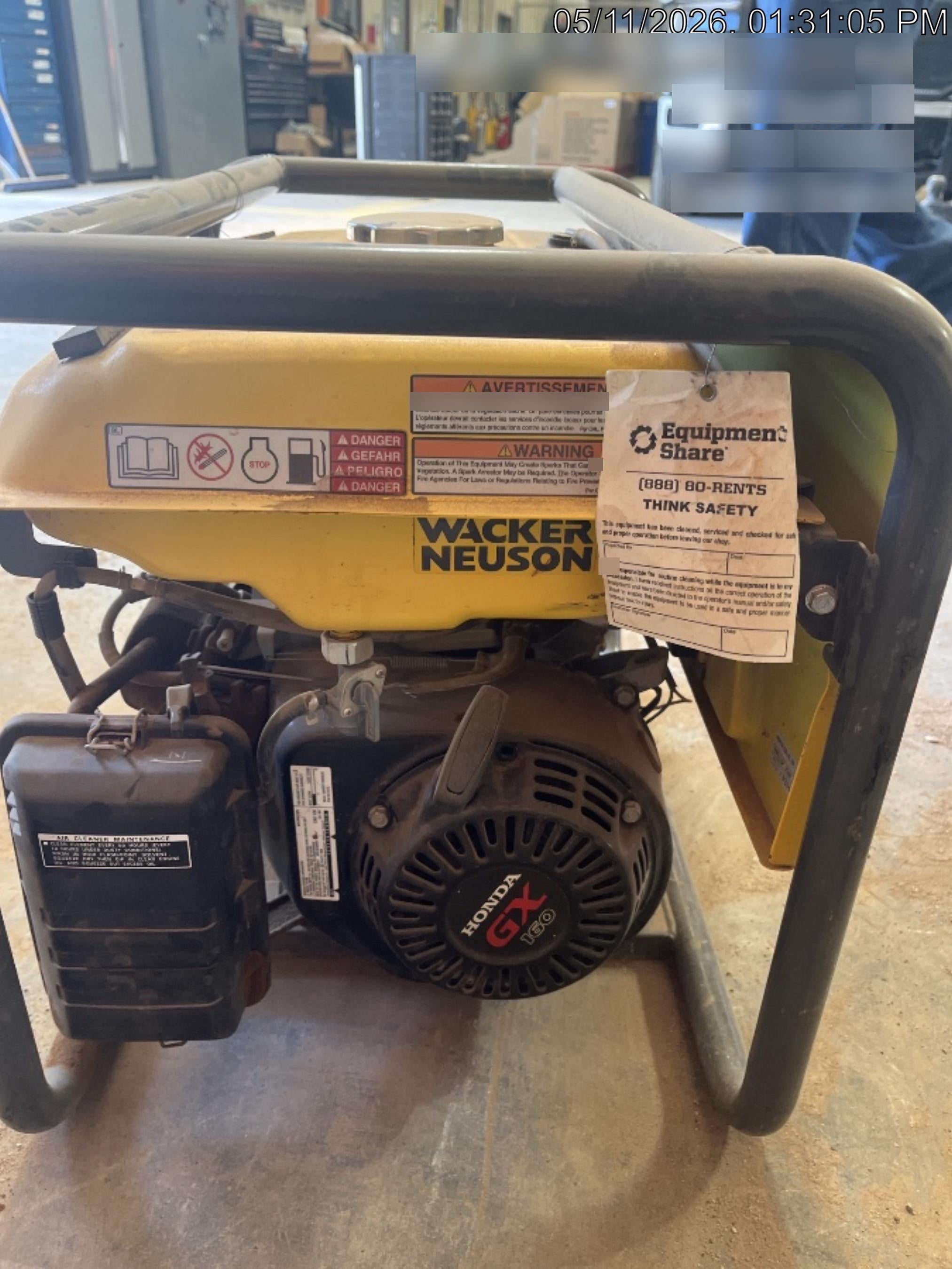 2021 WACKER NEUSON GP2500A