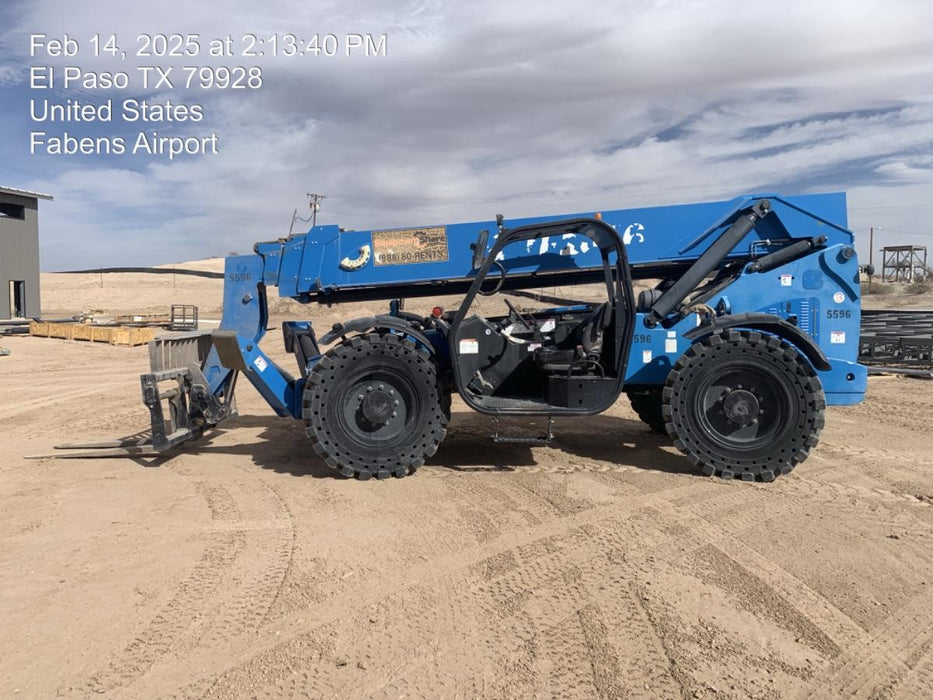 2017 Genie GTH-1056 Genie GTH1056, Solid Tires, 60" carriage, Light Kit, Open ROPS