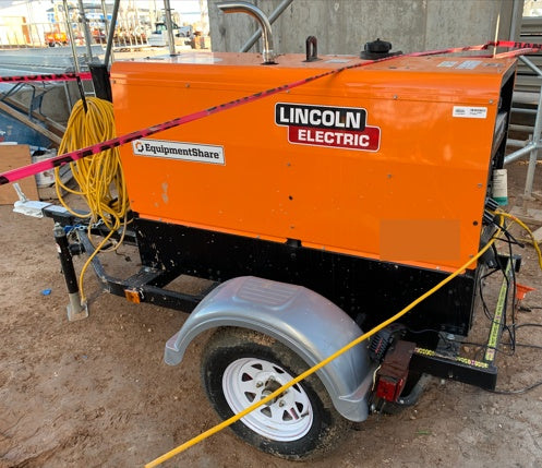2022 Lincoln Electric LE400 Kubota V1505, Trlr, Cable Rack, Light Kit, ES Decals, T3