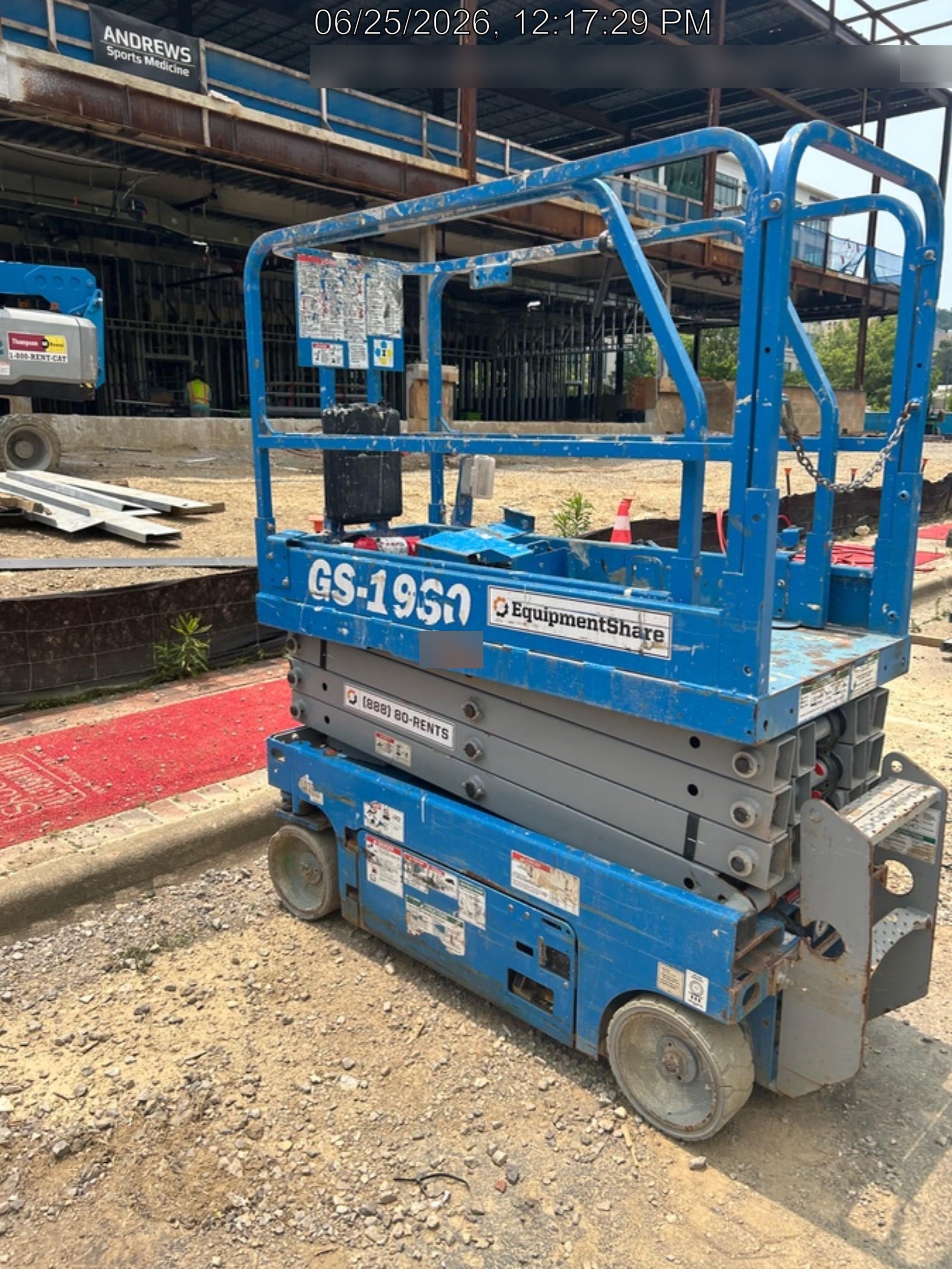 2020 Genie GS-1930 Fixed rails with chain entry gate - Pre A92.20