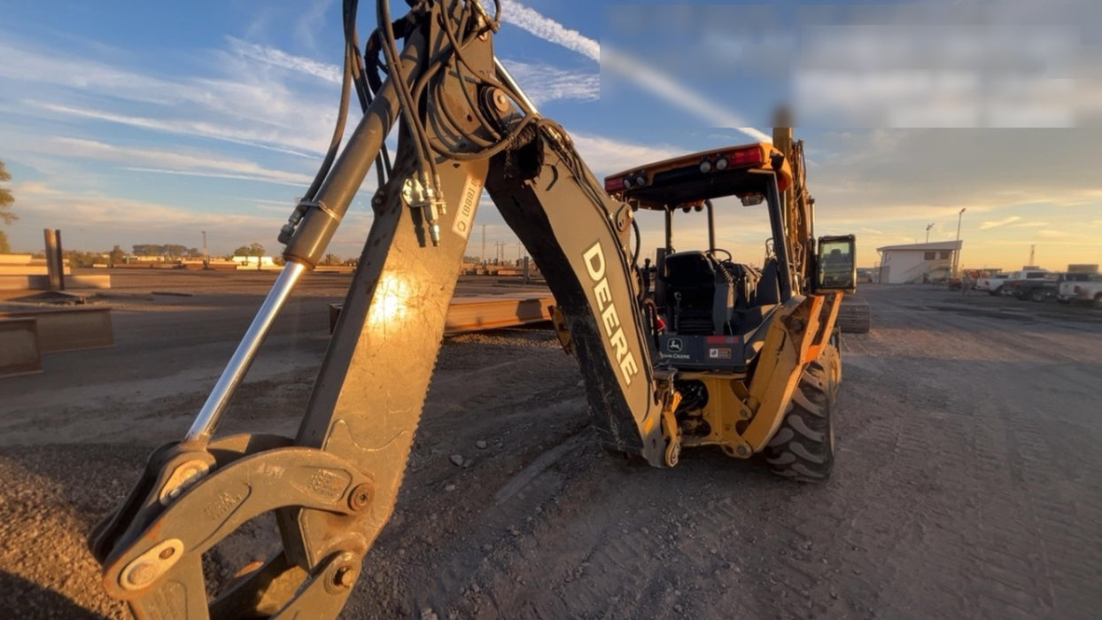 2020 John Deere 310LEP - Extendable Stick Canopy, 4WD, Extendable Stick, Pilot Controls, 2 Way Hydraulics, TAG Manual QC