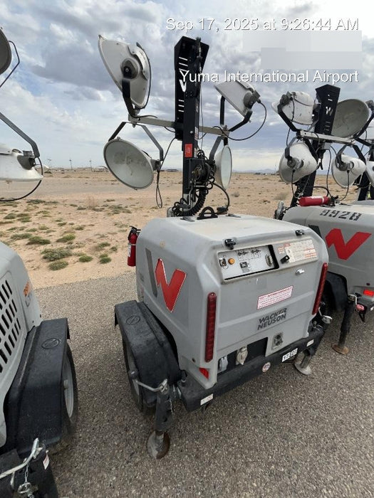 Wacker Neuson LTV6K-MH Wacker Neuson LTV6K Mobile Light Tower w/Fuel Level Sensor Installed