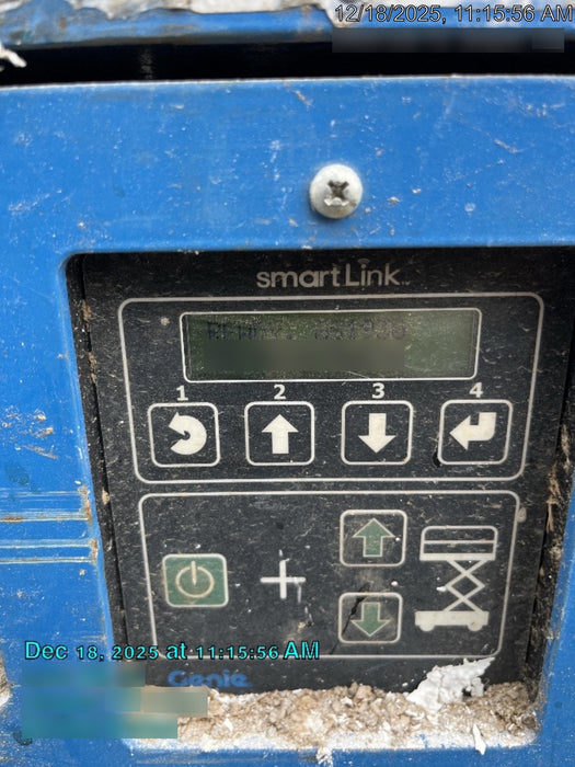 2019 Genie GS-1930 Fixed Rails with Chain Entry