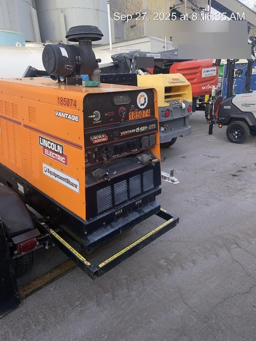 2021 Lincoln Electric Vantage 549X Ready Pak 3, ORANGE (includes trailer, cable rack, fender light kit)