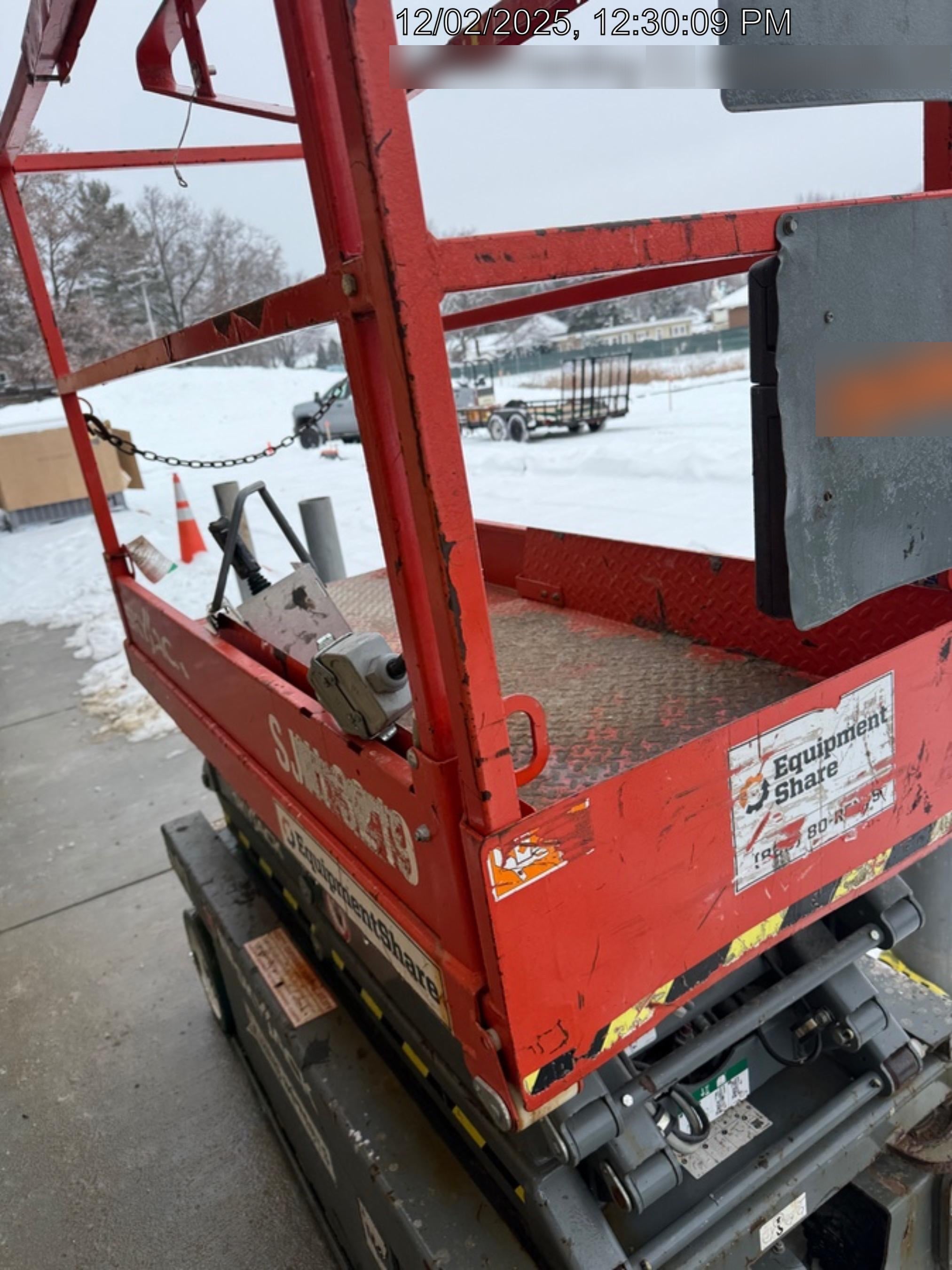 2016 Skyjack SJIII-3219 Standard Rental Specs