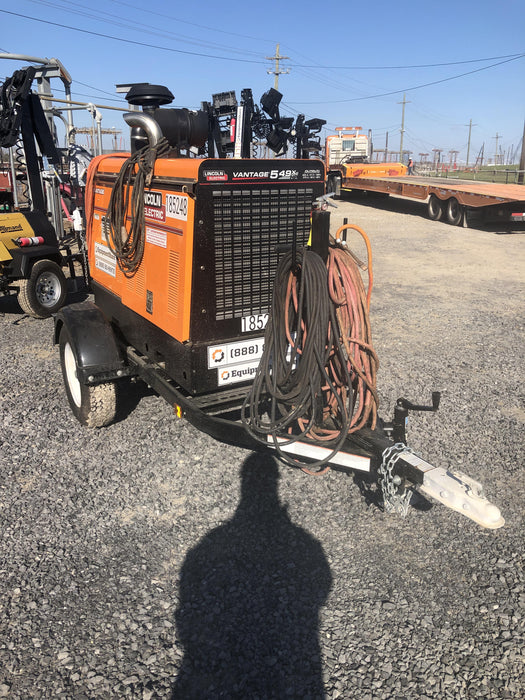 2021 Lincoln Electric Vantage 549X Ready Pak 3, ORANGE (includes trailer, cable rack, fender light kit)