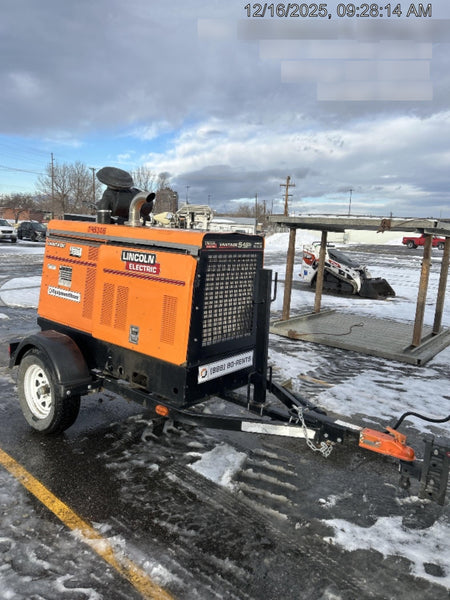 2021 Lincoln Electric Vantage 549X Ready Pak 3, ORANGE (includes trailer, cable rack, fender light kit)