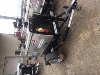 2019 Lincoln Electric Vantage 322 Welder Ready-Pak 3, Two wheel trailer, Fender and Light kit, Cable Rack